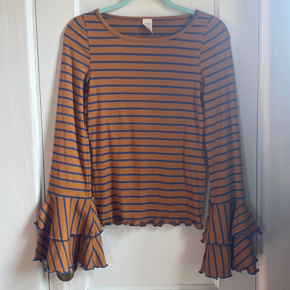 We The Free Bell Sleeve Top